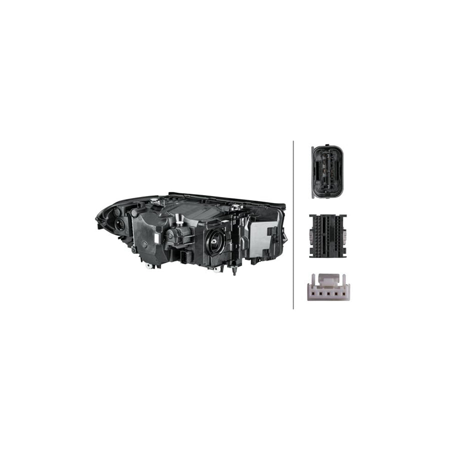 Hella 1LX 354 836-031 Headlight For BMW 5 Series