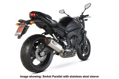 Scorpion RYA74TEO Yamaha Serket Parallel Slip-On - Titanium Sleeve (FZ1 / FZ1 S) | ML Performance UK UK