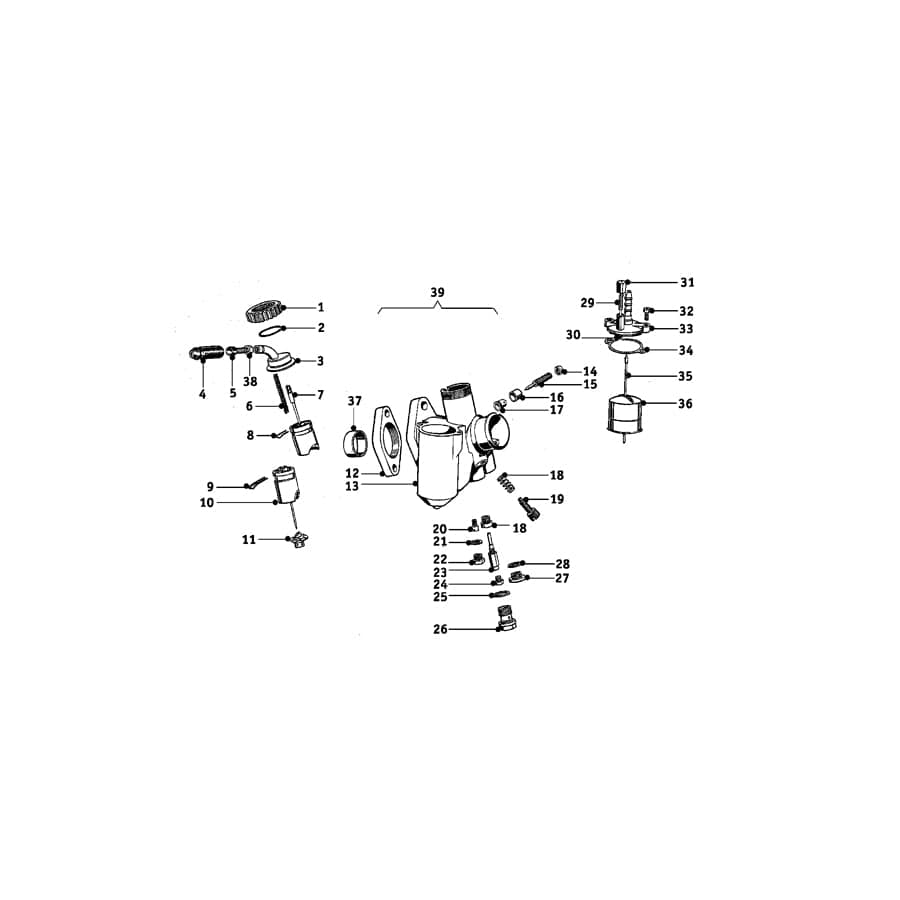 Genuine BMW 11610043168 Bush (Inc. R68, R69 & R69 S)
