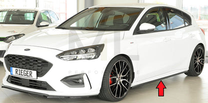Rieger 00088191 Ford DEH Focus 4 Side Skirt Splitter (Inc. Focus 4 ST) 3 | ML Performance UK Car Parts