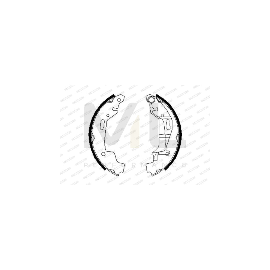 Ferodo Premier FSB632 Brake Shoe Set