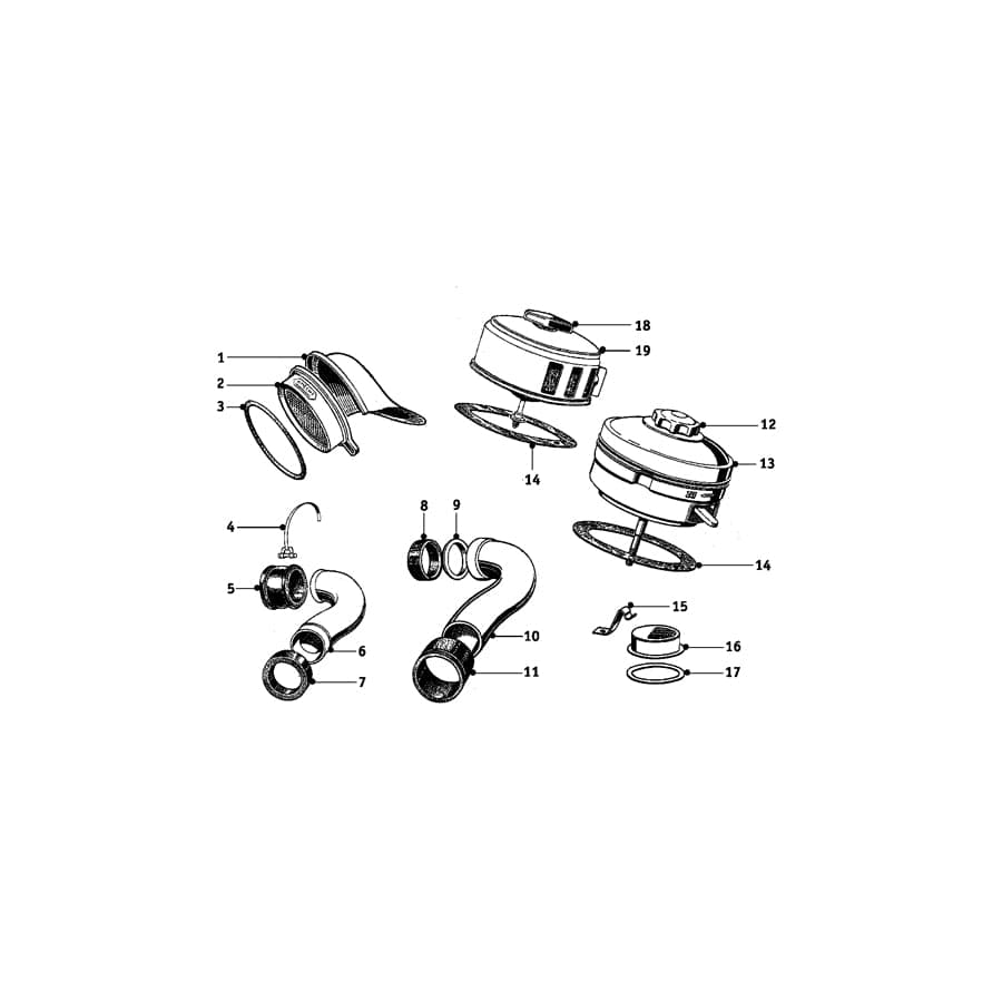 Genuine BMW 11610043162 Bushing (Inc. R68, R69 & R69 S)