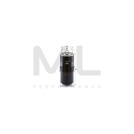 MANN-FILTER WDK 13 145/1 Fuel filter Spin-on Filter