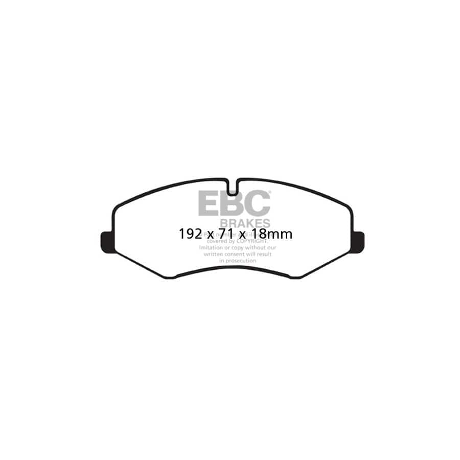 EBC PD40K1062 Land Rover Range Rover Ultimax Pad & Plain Disc Kit - TRW Caliper 2 | ML Performance UK Car Parts