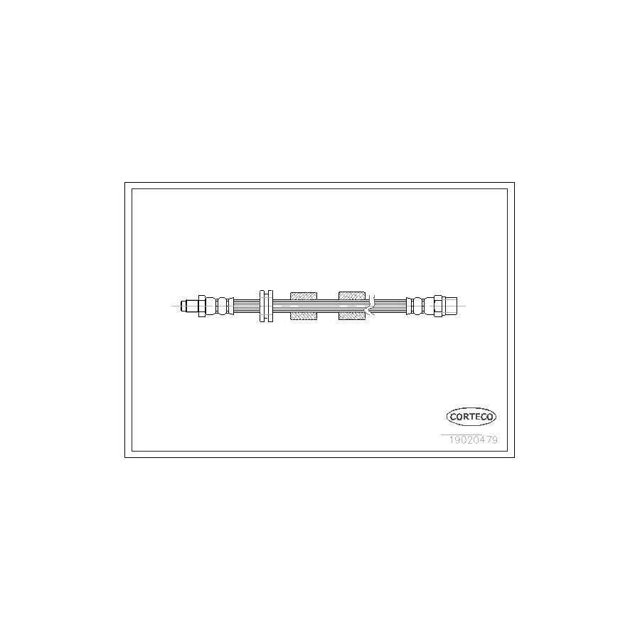 Corteco 19020479 Brake Hose