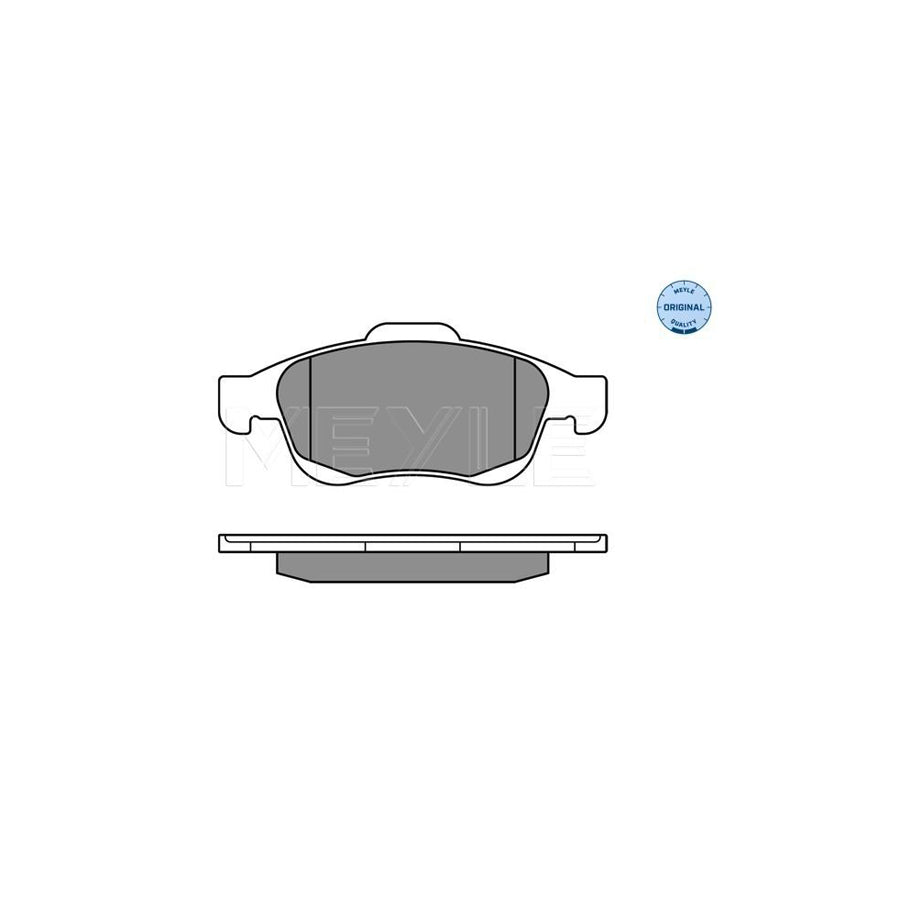 Meyle 025 245 3818 Brake Pad Set
