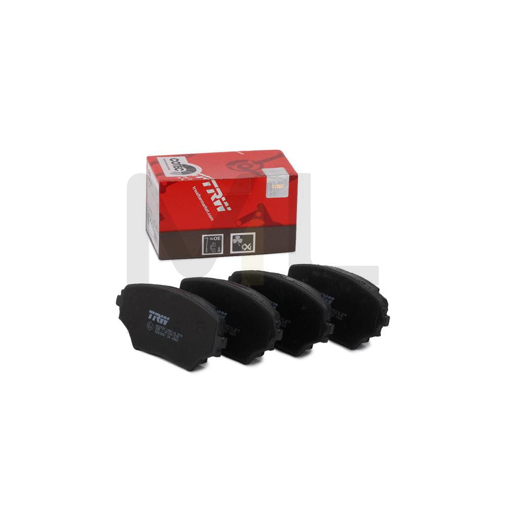 TRW Cotec Gdb3251 Brake Pad Set Not Prepared For Wear Indicator
