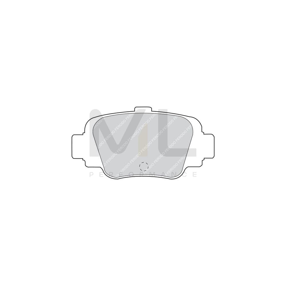 Ferodo Premier FDB992 Brake Pad Set for Nissan Micra II Hatchback (K11) Not Prepared for Wear Indicator