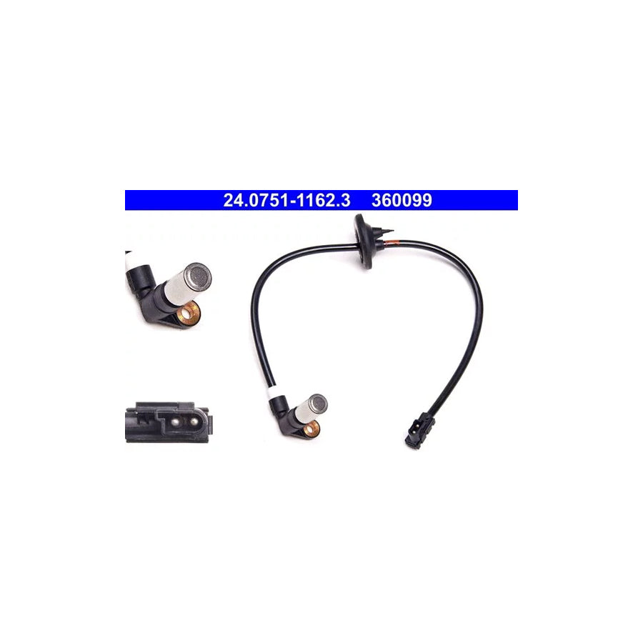 ATE 24.0751-1162.3 Abs Sensor Suitable for Mercedes-Benz C-Class