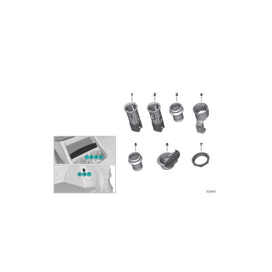 Genuine BMW 61347947771 G06 G05 G07 Plug-In Socket (Inc. 220d, 318d & X7 M50dX) | ML Performance UK Car Parts