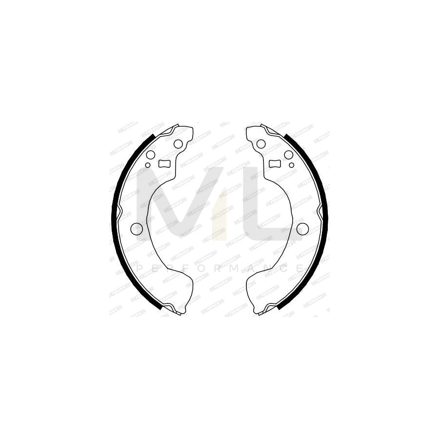 Ferodo Premier FSB4106 Brake Shoe Set