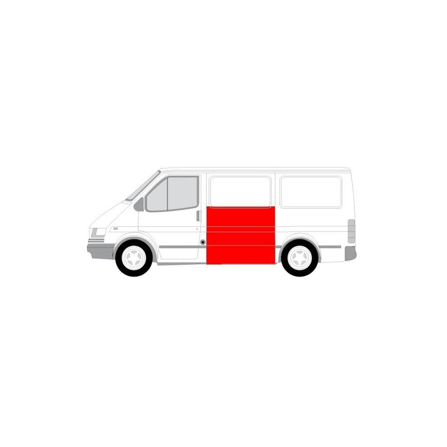 Blic 6505-06-2515011K Sidewall for Ford Transit