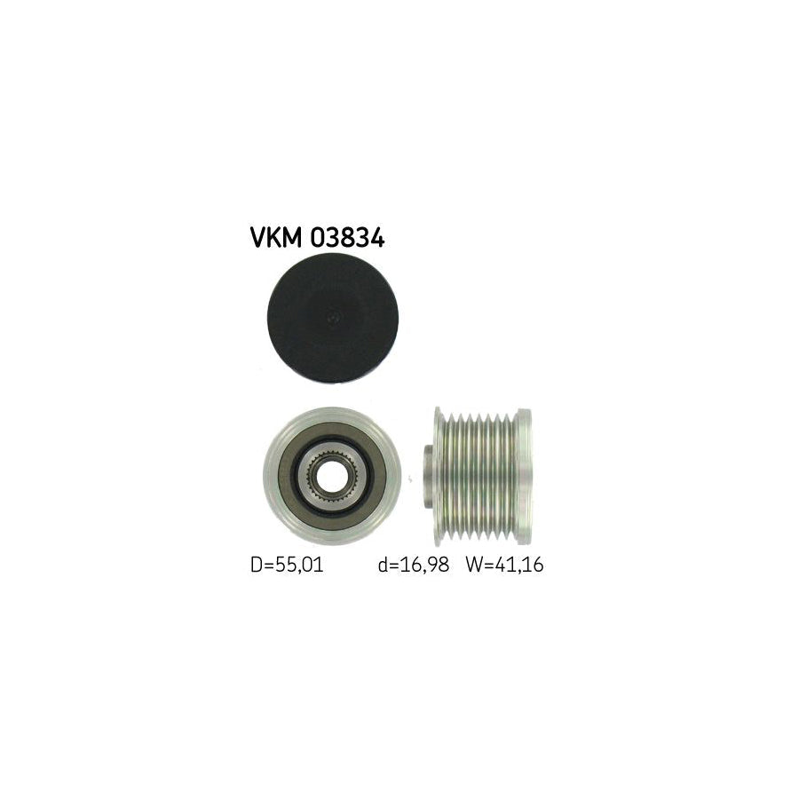 Skf Vkm 03834 Alternator Freewheel Clutch For Jeep Grand Cherokee