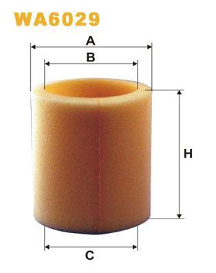 WIX Filters WA6029 Air Filter For CitroÃ«n Bx Hatchback