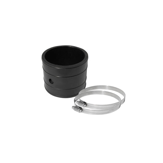 aFe 59-00028 (2-3/4 IN ID x 2-1/2 IN L) Straight Coupler w/ Port - Black Replacement Coupling Kit