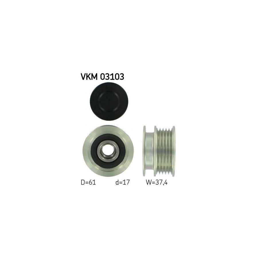 Skf Vkm 03103 Alternator Freewheel Clutch