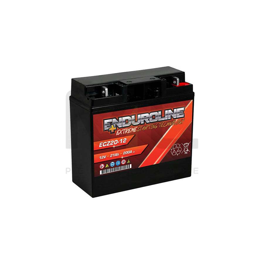 Enduroline ECZ20-12 GEL Motorcycle Battery 21Ah