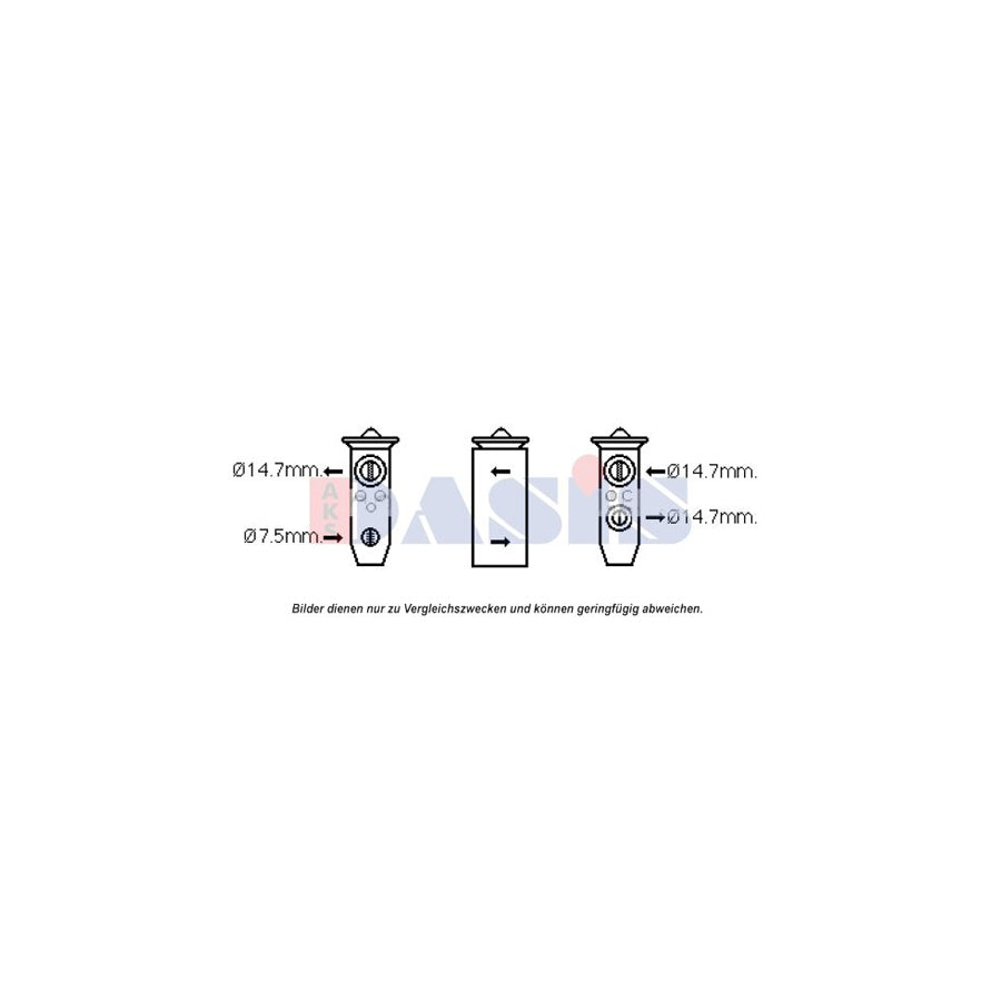 AKS Dasis 840267N AC Expansion Valve