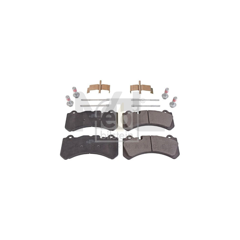 Febi Bilstein 16980 Brake Pad Set Front Axle, With Attachment Material | ML Performance Car Parts