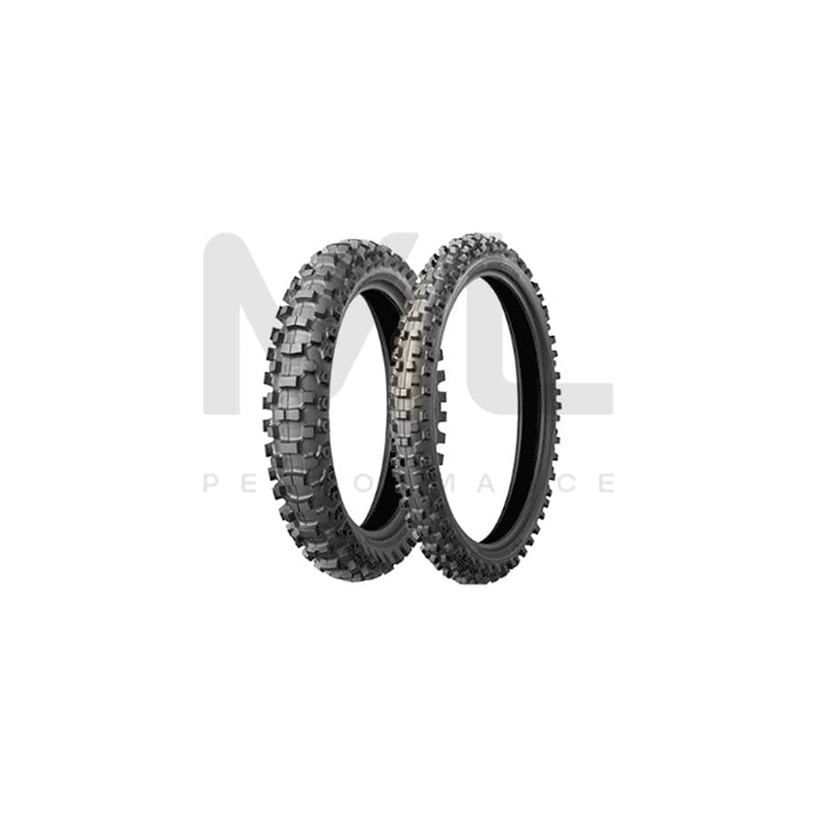 Bridgestone Motocross M204 100/90 19 57M Motorcycle Summer Tyre