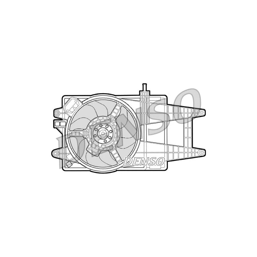 DENSO DER09042 Fan, Radiator