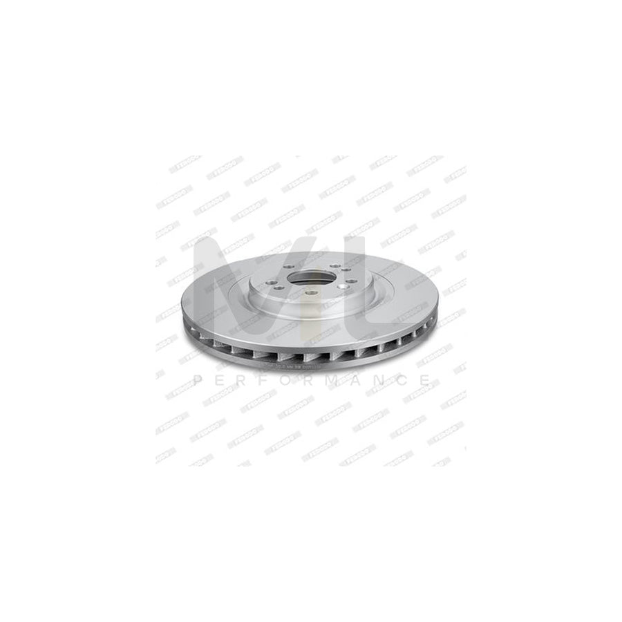 Ferodo DDF539C-1 Brake Disc Suitable for Mercedes-Benz C-Class Saloon (W202) Solid, Coated  - Pair