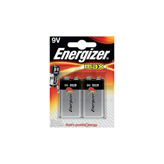 ENERGIZER 6LR61 / 6LF22, Max E300115801 Battery 9V, standard, 2