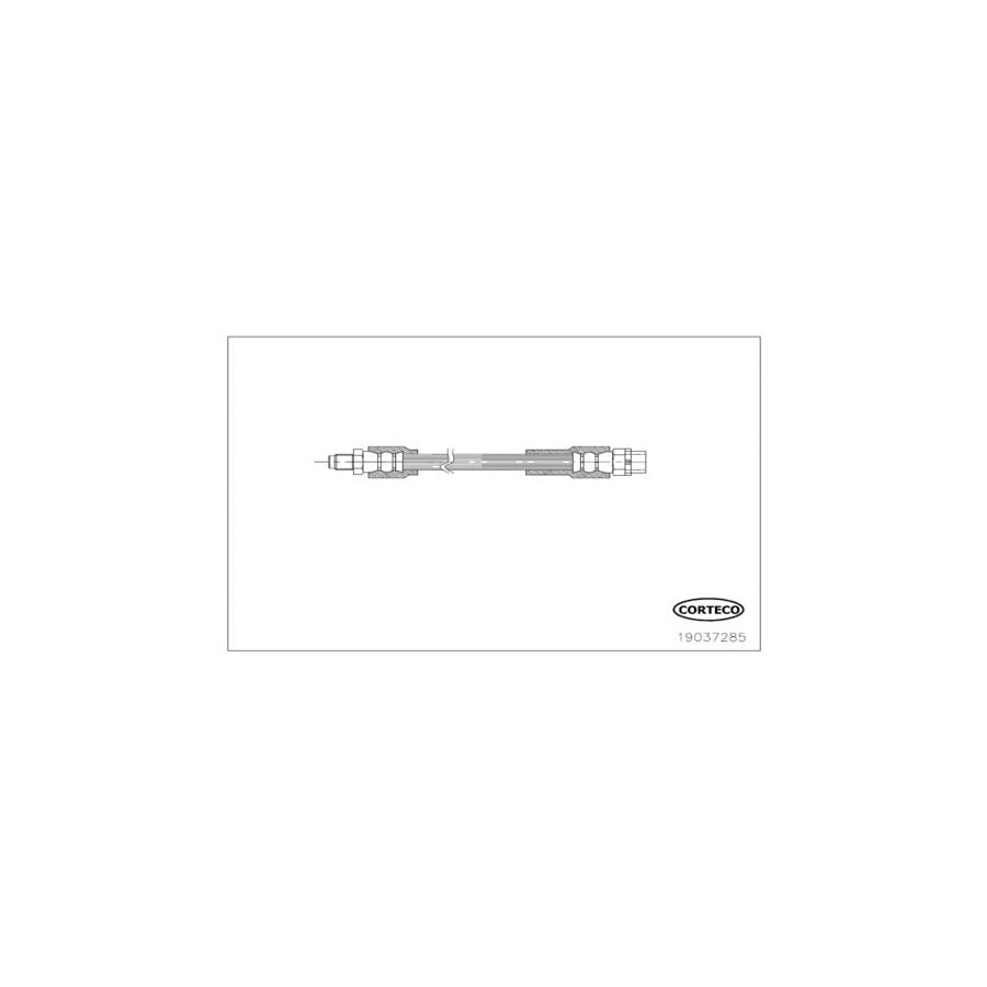 Corteco 19037285 Brake Hose for BMW X3 (F25)