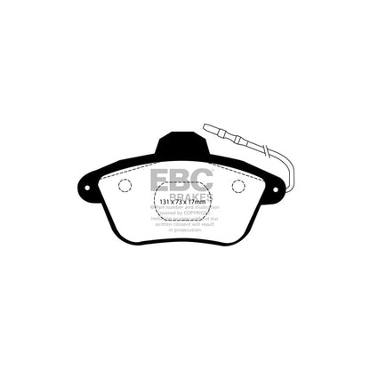 EBC DP21526 Renault Spider Greenstuff Rear Brake Pads - Bendix Caliper 2 | ML Performance UK Car Parts