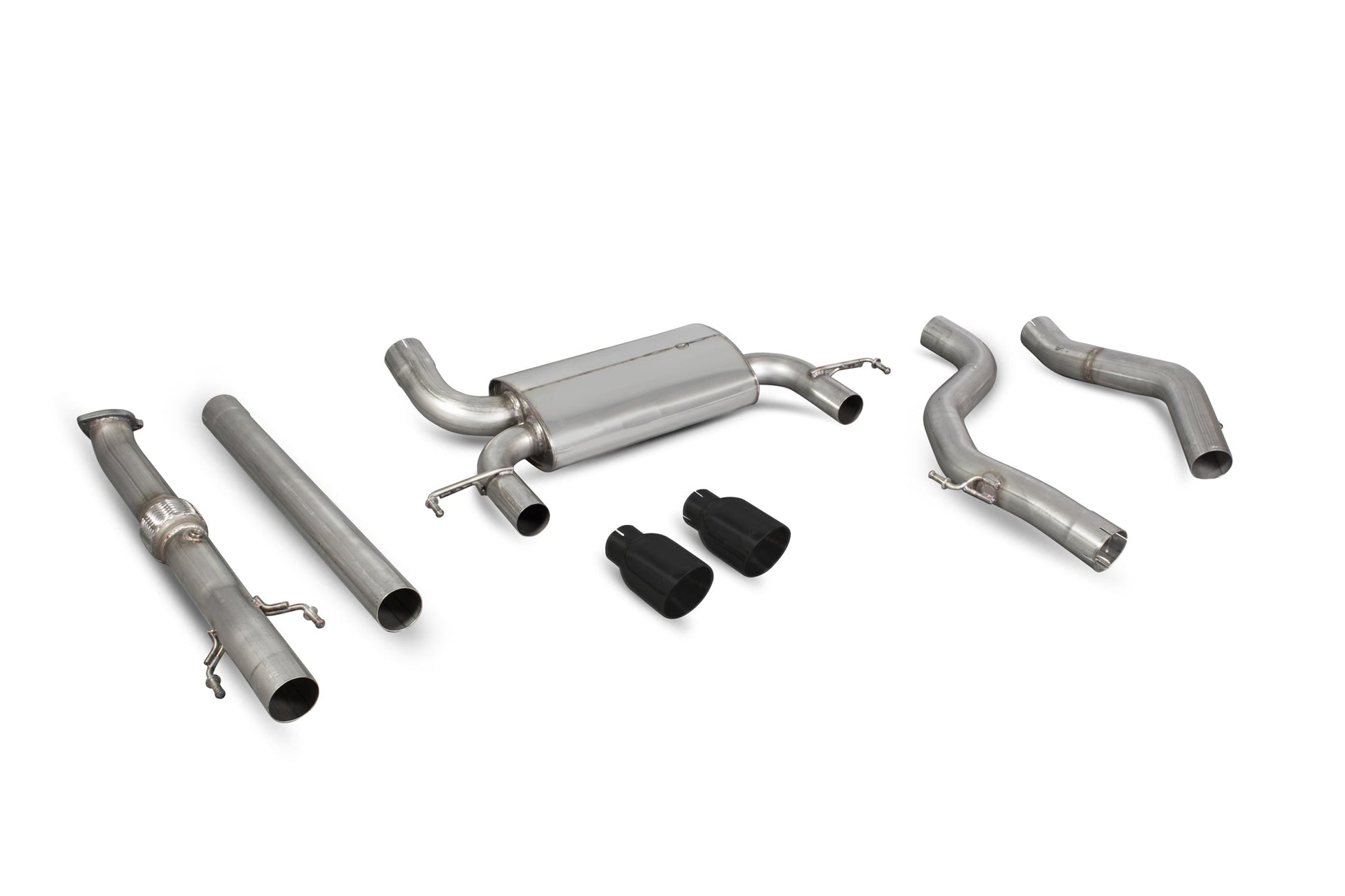 Scorpion SVXS064C Vauxhall Corsa E VXR Non-Resonated Cat-Back System | ML Performance UK UK