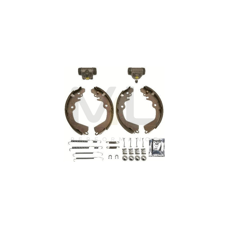 TRW Brake Kit BK2932 Brake Shoe Set for MITSUBISHI CARISMA with wheel brake cylinder