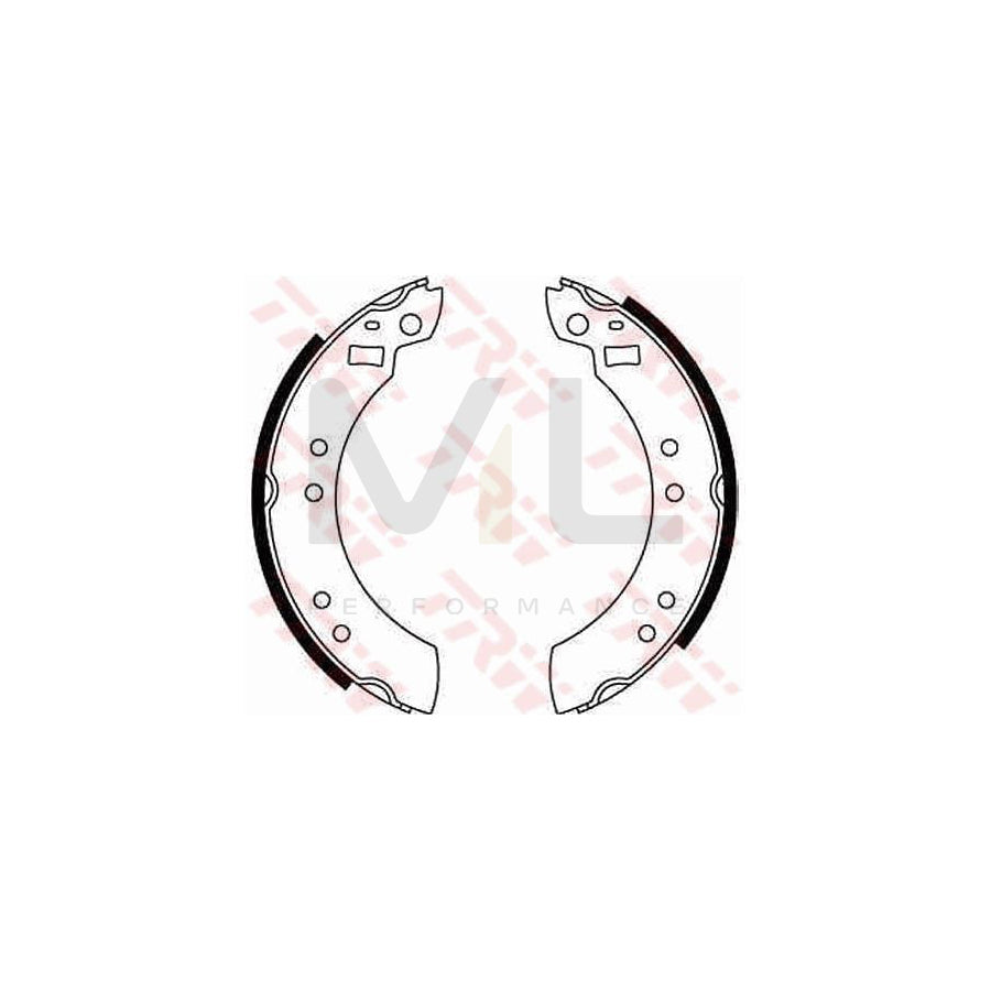 TRW GS6124 Brake Shoe Set