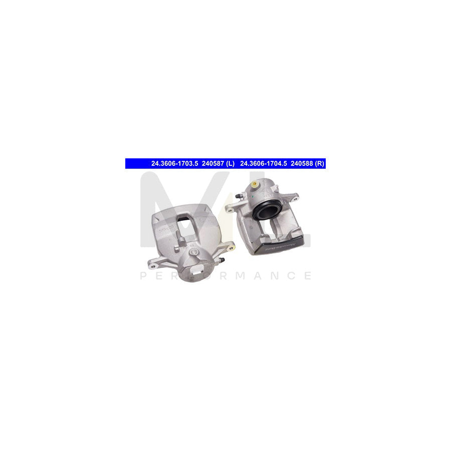 ATE 24.3606-1704.5 Brake Caliper suitable for MERCEDES-BENZ C-Class without holder
