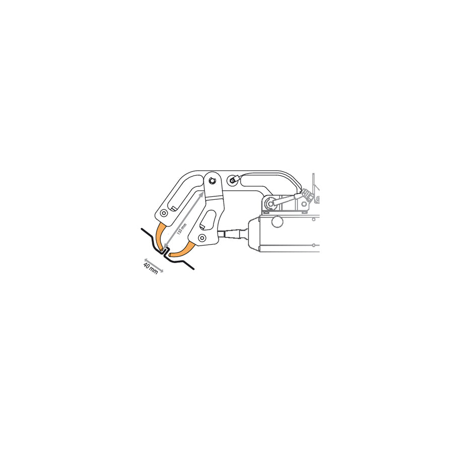 Gys 051638 Specialist Non-Insulated Difficult-Access C10 Arm Car Body Accessories
