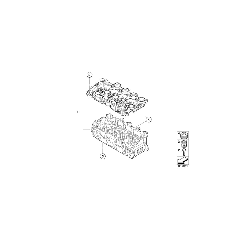 Genuine BMW 11127806160 R56 Cover Lid D=20mm (Inc. One D & Cooper D)