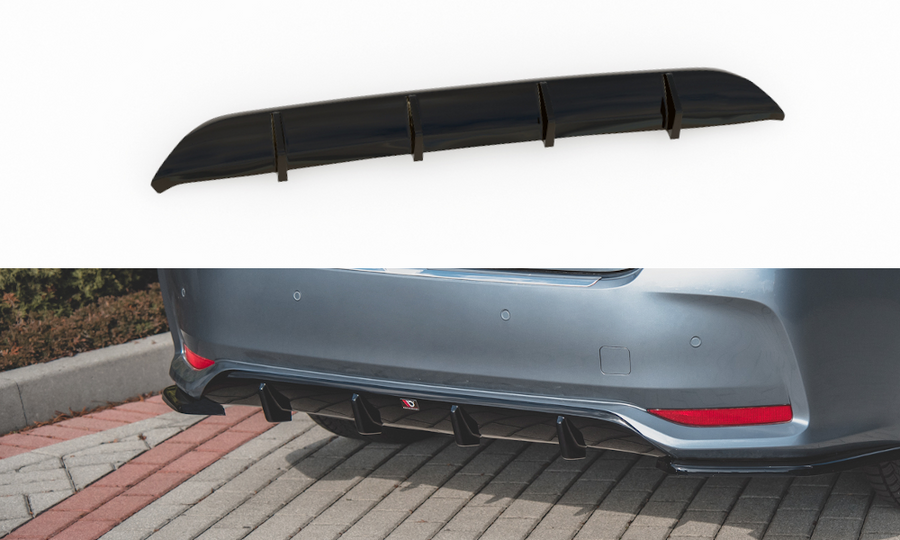 Maxton Design TO-CO-12-S-RS1T Rear Valance Toyota Corolla XII Sedan | ML Performance UK Car Parts