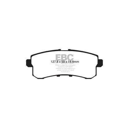 EBC PD01KR954 Nissan Patrol Greenstuff Rear Brake Pad & Plain Disc Kit 2 | ML Performance UK Car Parts