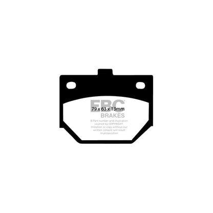 EBC PDKF560 Daihatsu Charade Ultimax Front Brake Pad & Plain Disc Kit 2 | ML Performance UK Car Parts