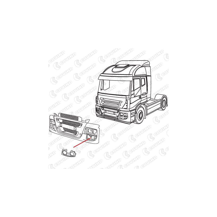 Covind 550/ 98 Base, Headlight