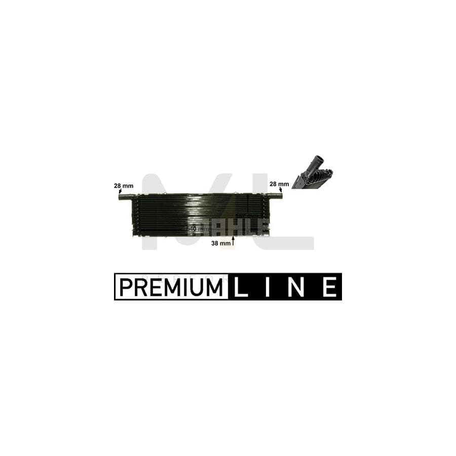MAHLE ORIGINAL CR 89 000P Engine radiator Brazed cooling fins | ML Performance Car Parts