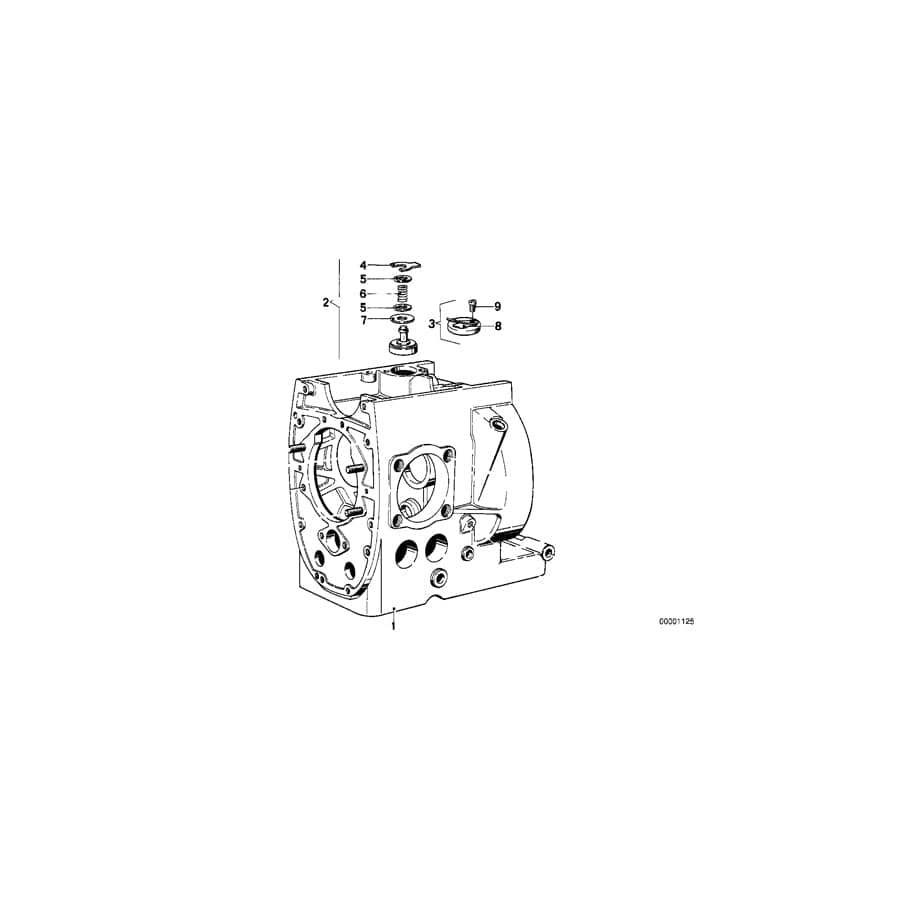 Genuine BMW 11111337180 Engine Housing (Inc. R 75 )
