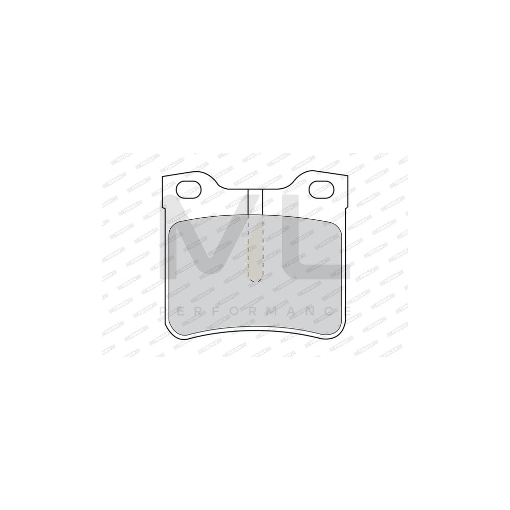 Ferodo Premier FDB1044 Brake Pad Set Prepared for Wear Indicator