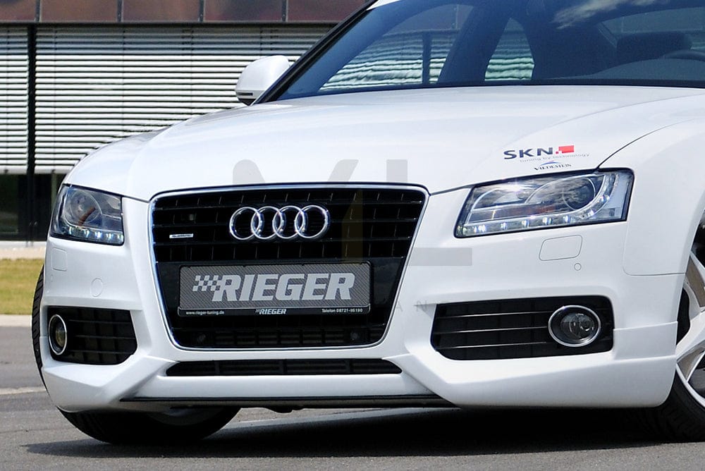 Rieger 00055406 Audi B8 B81 Front Splitter (A5 & S5) 2 | ML Performance UK Car Parts