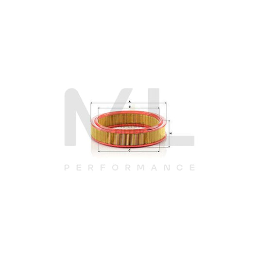 MANN-FILTER C 2944 Air Filter for MAZDA 323 Filter Insert