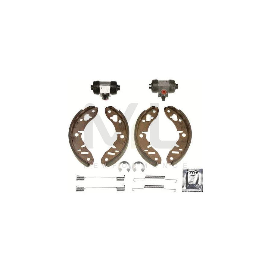 TRW Brake Kit BK1850 Brake Shoe Set with wheel brake cylinder