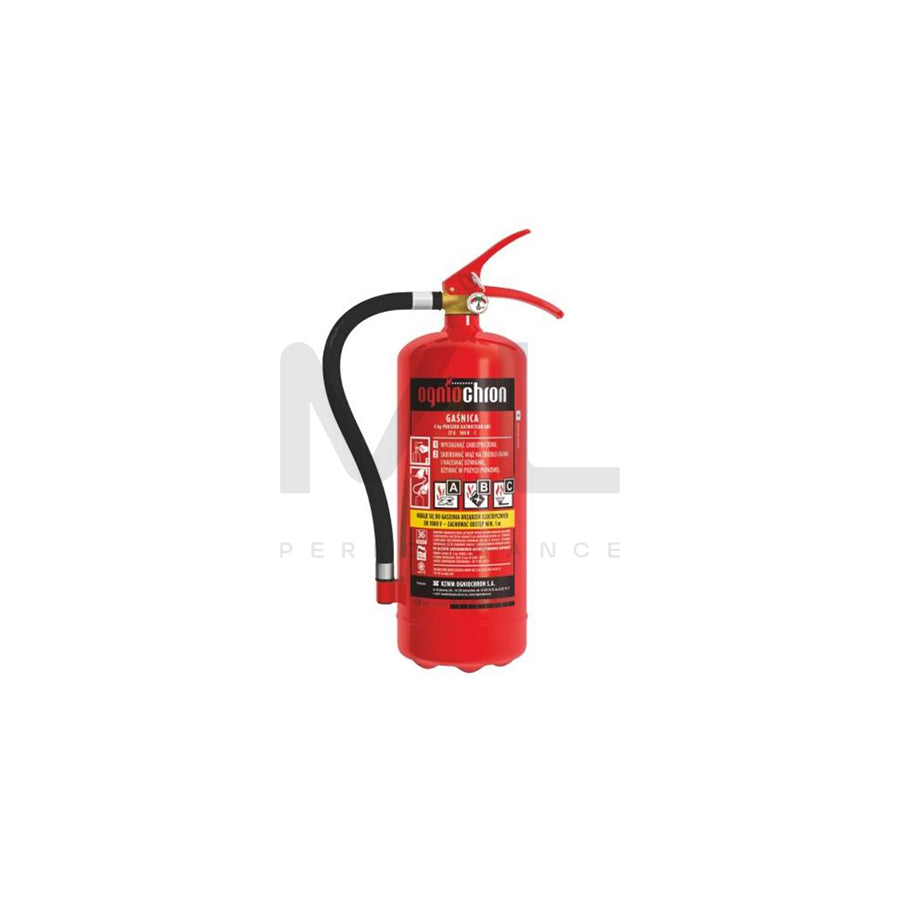 OGNIOCHRON GP4X ABC 4KG Fire extinguisher 6,6kg, Dry Powder, 4kg, Time Domain: 12 sek