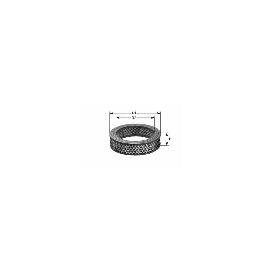 Clean Filter Ma 611 Air Filter For Fiat Croma I Hatchback (154)