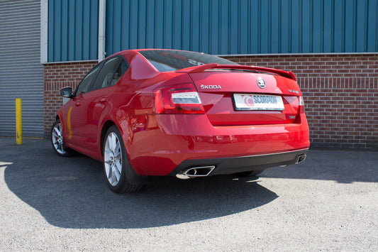 Scorpion SSKS003 Skoda Octavia Non-Resonated Cat-Back System | ML Performance UK UK