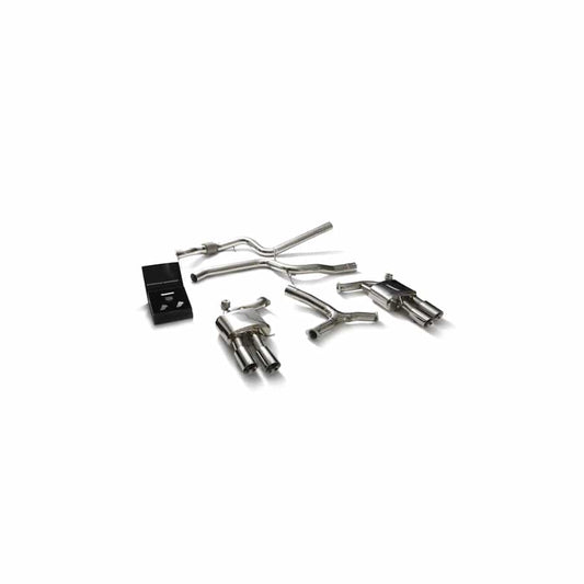 Armytrix AU9C2-QS11C Valvetronic Exhaust System Audi A5 Coupe 2WD B9 2016-2022 with  Quad Chrome 3.5"