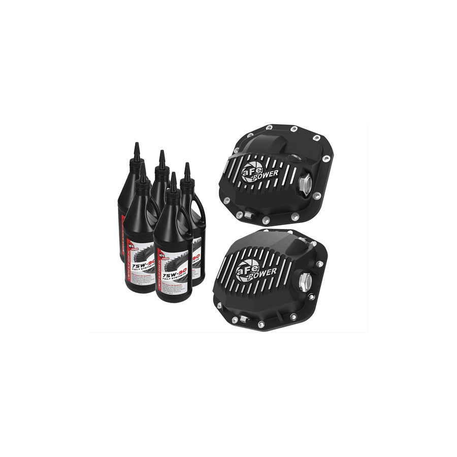 aFe 46-7101AB Differential Cover Jeep Wrangler (JL) 18-21 L4-2.0L (T)/ V6-3.6L (Dana M186)